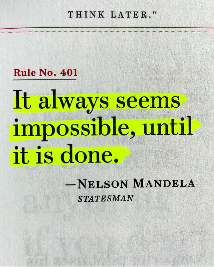 Dance First. Think Later - 618 Rules to Live 4