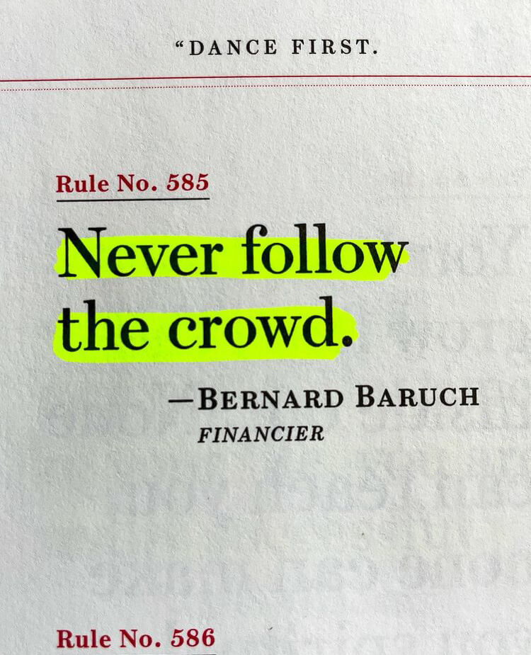 Dance First. Think Later - 618 Rules to Live 6